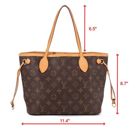 biggest neverfull size